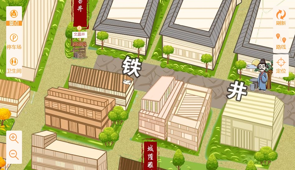 蒙自智慧景区：手绘地图与语音导览的完美融合